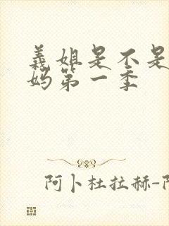 义姐是不是良妈妈第一季封面