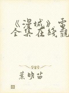 《漫城》电视剧全集在线观看封面