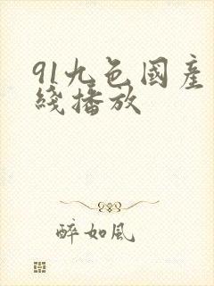 91九色国产在线播放