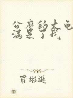 公么的大龟强大满足了我