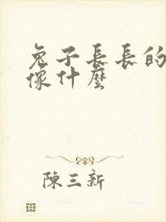 兔子长长的耳朵像什么