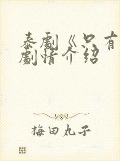 泰剧《只有你》剧情介绍封面