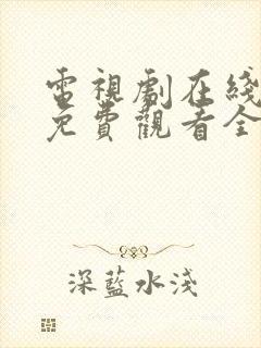 电视剧在线播放免费观看全集