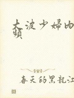 大波少妇内射视频