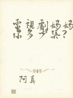 电视剧妈妈在等你多少集?封面