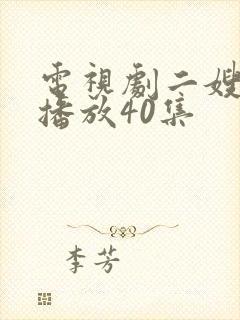 电视剧二嫂全集播放40集封面