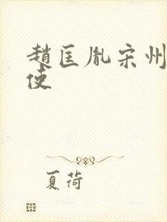 赵匡胤宋州节度使