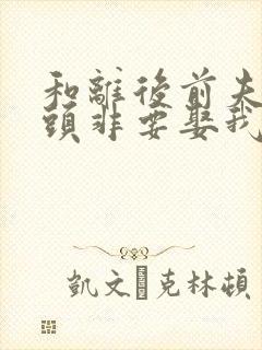 和离后前夫死对头非要娶我全本阅读