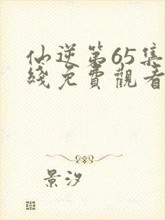 仙逆第65集在线免费观看封面