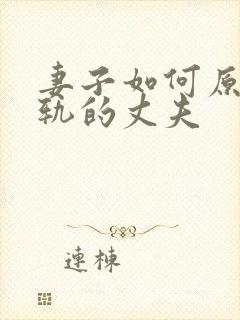 妻子如何原谅出轨的丈夫封面