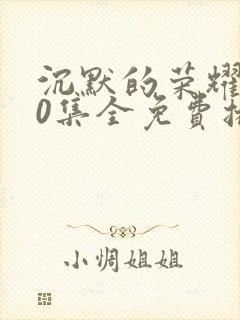 沉默的荣耀全40集全免费播放