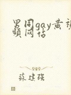 男同gay黄视频网站封面
