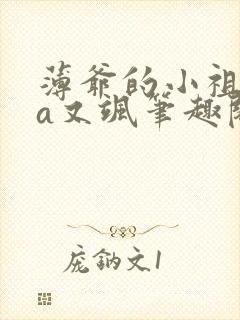 薄爷的小祖宗又a又飒笔趣阁