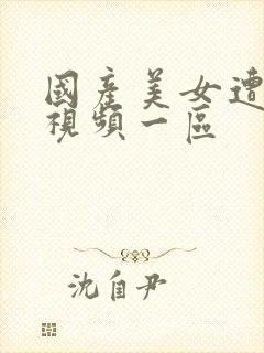 国产美女遭高潮视频一区