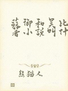 苏御和吴比的原著小说叫什么