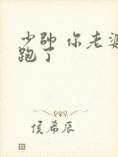 少帅 你老婆又跑了