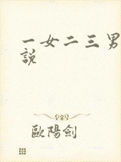 一女二三男事小说