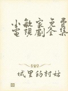 小敏家免费观看电视剧全集