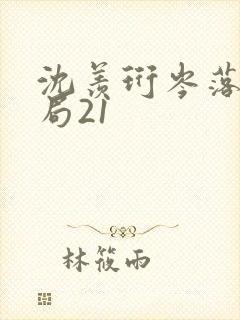 沈羡珩岑落大结局21