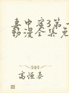 妻中蜜3第一季动漫全集免费观看