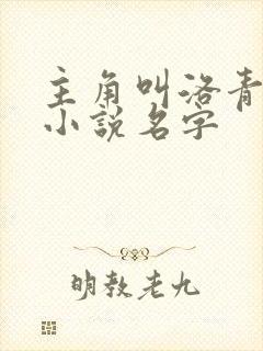 主角叫洛青舟的小说名字