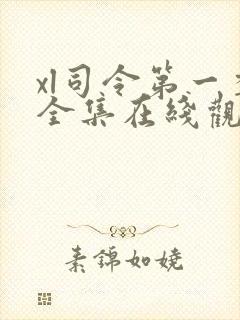 xl司令第一季全集在线观看完整版免费真人版封面