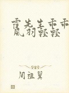 霍先生乖乖宠我 风羽轻轻封面