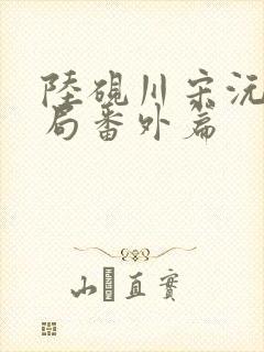 陆砚川宋沅大结局番外篇封面
