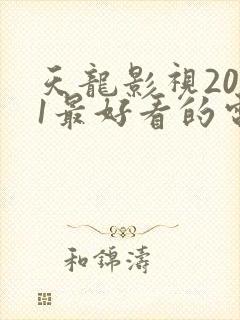 天龙影视2021最好看的电视剧