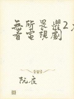 无所畏惧2免费看电视剧封面