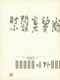 财阀家的小儿子小说免费阅读