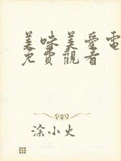 美味美爱电视剧免费观看封面