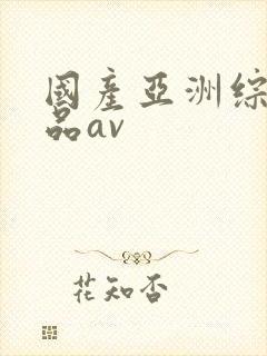 国产亚洲综合精品av