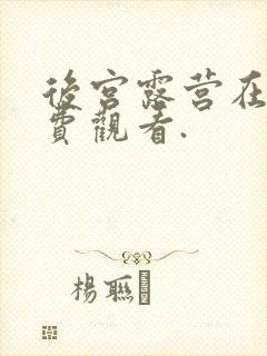 后宫露营在线免费观看.