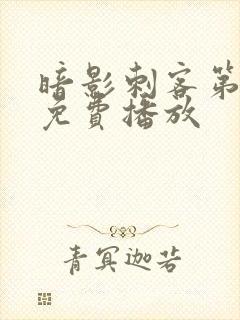 暗影刺客第4季免费播放