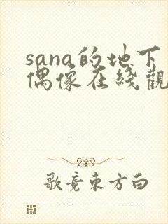 sana的地下偶像在线观看