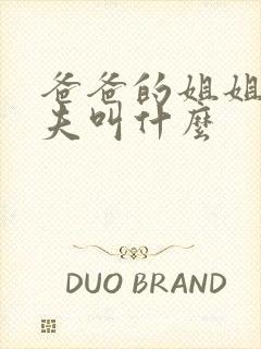 爸爸的姐姐的丈夫叫什么