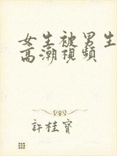 女生被男生操到高潮视频封面