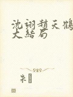 沈翊赵天鹤结局大结局封面