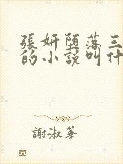 张妍堕落三部曲的小说叫什么