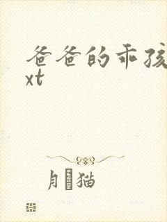 爸爸的乖孩子txt