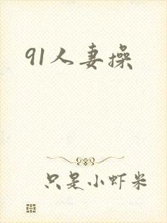 91人妻操