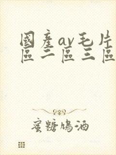 国产av毛片一区二区三区麻豆