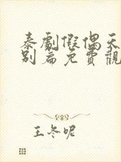 泰剧假偶天成特别篇免费观看