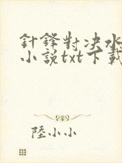 针锋对决水千丞小说txt下载
