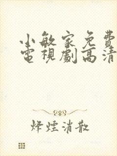 小敏家免费观看电视剧高清全集封面