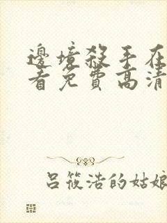 边境杀手在线观看免费高清完整版