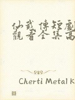 仙武传短剧免费观看全集高清