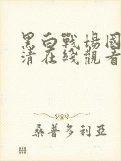 黑白战场国语高清在线观看免费