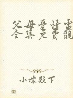 父母爱情电视剧全集免费观看高清版